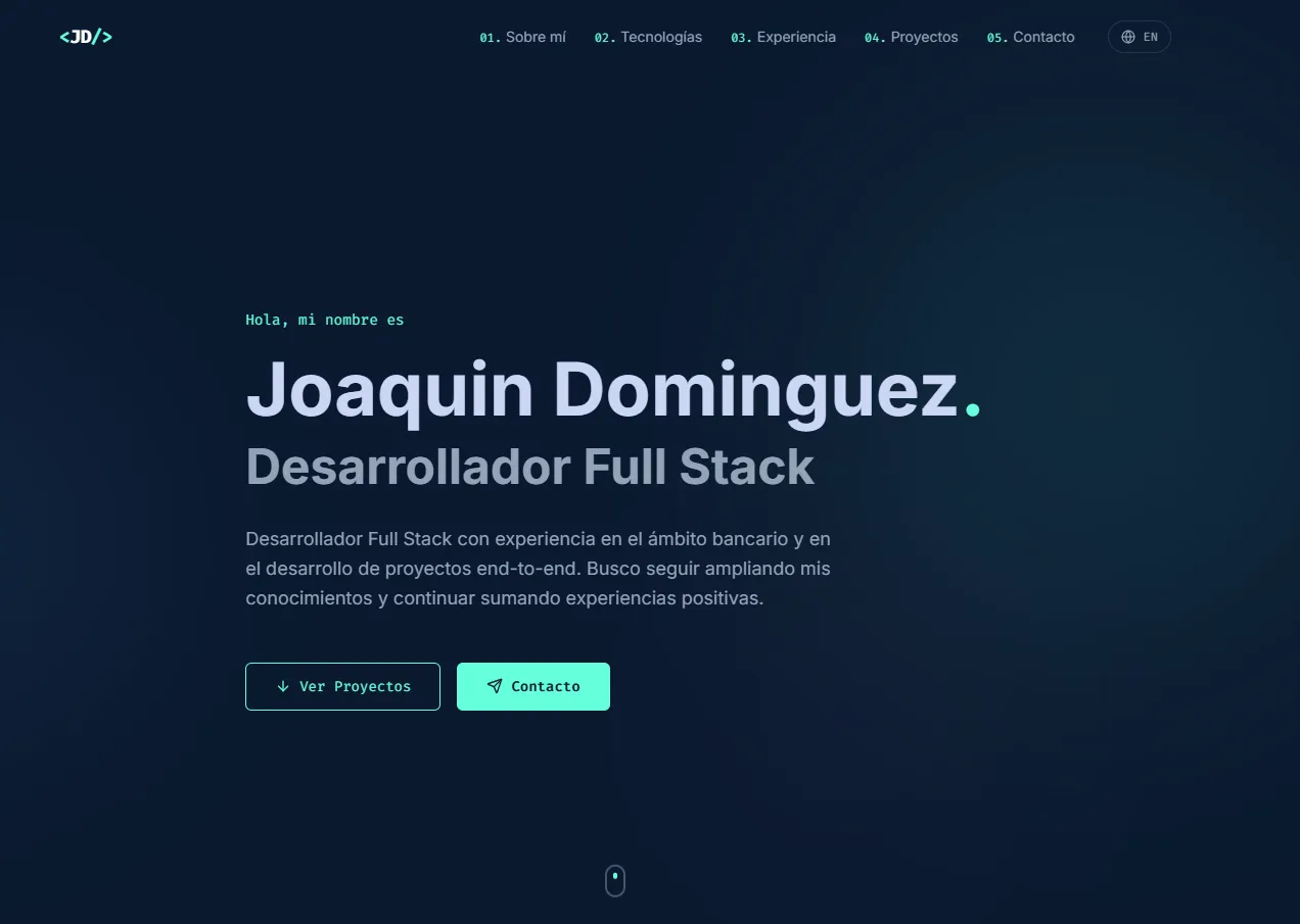 Foto Proyecto de Zenithcore - Portafolio Web Profesional Proyecto Portafolio Web Profesional - desarrollo web por Zenith Core